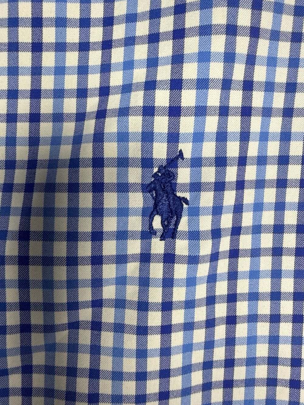Ralph Lauren Classic Fit Performance Gingham Button Down Dress Shirt